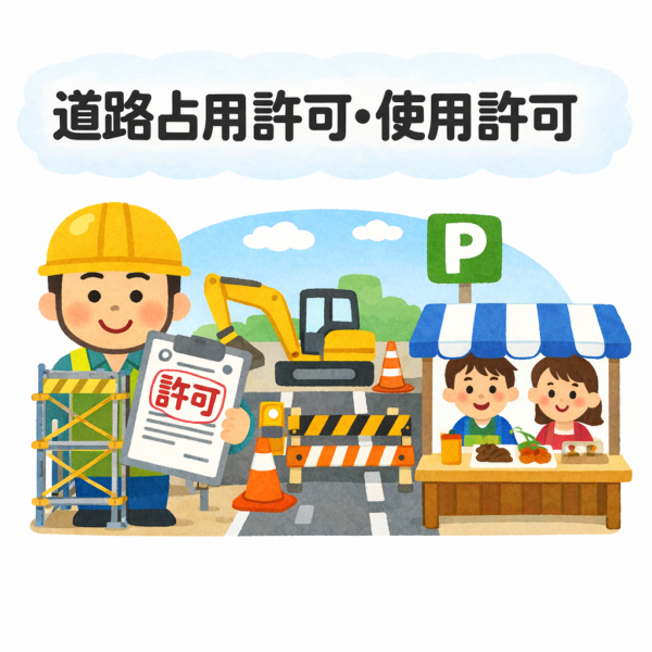 道路占用許可と道路使用許可の違いと取り方【茨城県日立市版】